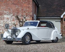 1951 Jaguar Mk. V Drophead Coupé (3.5 litre) | Ascot Racecourse Sale | Historics Auctioneers | 21st May 2022