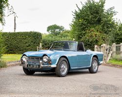 1963 Triumph TR4 | Ascot Racecourse Sale | Historics Auctioneers | 21st May 2022