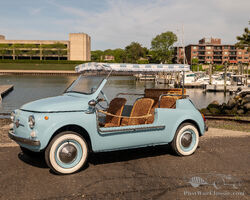 1966 Fiat 500 Jolly Beach Car Conversion  | The Greenwich Auction by Bonhams | 4-5 June 2022