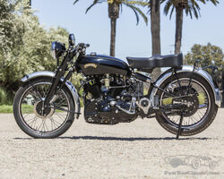 1950 Vincent Rapide Series C To Black Shadow Specification | Quail Lodge Auction 2022 | Bonhams | August 19, 2022