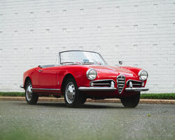 1960 Alfa Romeo  Giulietta Spider Veloce | Quail Lodge Auction 2022 | Bonhams | August 19, 2022