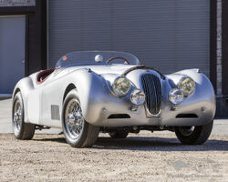 1952 Jaguar XK120C Competition Roadster | Quail Lodge Auction 2022 | Bonhams | August 19, 2022