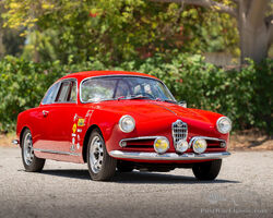 1956 Alfa Romeo Giulietta Sprint Veloce Lightweight | Quail Lodge Auction 2022 | Bonhams | August 19, 2022