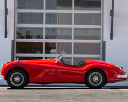 1955 Jaguar XK140 MC Roadster | Quail Lodge Auction 2022 | Bonhams | August 19, 2022