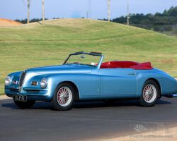 1947 Alfa Romeo 6C 2500S Cabriolet by Pinin Farina | Broad Arrow Auctions | August 18, 2022