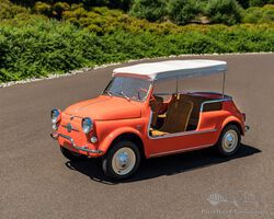 1959 Fiat 500 Jolly Coachwork by Ghia | Broad Arrow Auctions | August 18, 2022