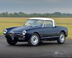 1961 Alfa Romeo Giulietta Spider Veloce | Historics Auctioneers | 24th Sept 2022
