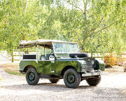 1949 Land Rover Series I 80" 4x4 Utility | Goodwood Revival Sale | Bonhams | 17 Sept 2022