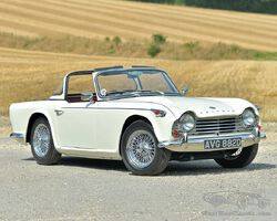 1966 Triumph TR4A IRS 'Surrey Top' | Historics Auctioneers | 24th Sept 2022