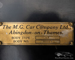 1954 MG Midget TF Roadster | The Zoute Sale | Bonhams | 9 Oct 2022