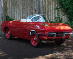 A Corvette Stingray Child's Car By Barry Toycraft Co, American | The Audrain Concours Auction 2022 | Bonhams | Sept 30, 2022