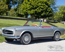 1964 Mercedes-Benz 230SL Design by Paul Bracq | The Audrain Concours Auction 2022 | Bonhams | Sept 30, 2022