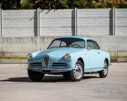 1956 Alfa Romeo Giulietta Sprint 750-Series Coupé | Bonhams Milano auction | November 18, 2022