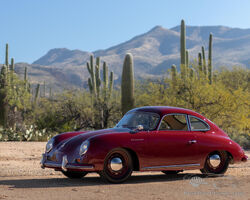1955 Porsche 356 Pre-A 1500 Continental Coupe | The Scottsdale Auction | Bonhams | Jan 27, 2023