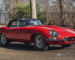 1964 Jaguar E-Type Series 1 3.8 Roadster | The Amelia Auction | Broad Arrow Auctions | March 3-4, 2023