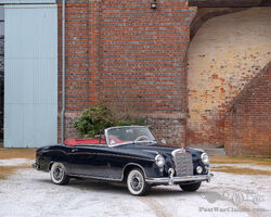 1958 Mercedes-Benz  220 S 'Ponton' Cabriolet | Les Grandes Marques du Monde à Paris | Bonhams