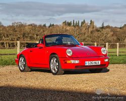 1990 Porsche 911 / 964 Carrera 4 Cabriolet  | Historics Auctioneers | The London Classic Car Show Auction | 25th February 2023