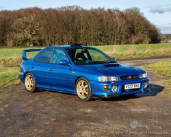 2000 Subaru Impreza WRX RA STI Limited Version 6 | Historics Auctioneers | The London Classic Car Show Auction | 25th February 2023