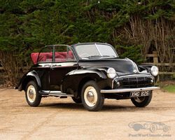 1952 Morris Minor series II Convertible | Historics Auctioneers | The London Classic Car Show Auction | 25th February 2023
