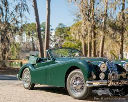 1956 Jaguar XK140 MC Drop Head Coupe | The Amelia Auction | Broad Arrow Auctions | March 3-4, 2023