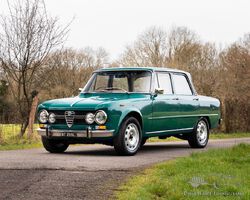 1972 Alfa Romeo Giulia 1600 Super | Ascot Racecourse Sale - 8 April 2023 | Historics Auctioneers