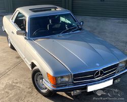 1979 Mercedes-Benz 450 SLC | Ascot Racecourse Sale - 8 April 2023 | Historics Auctioneers