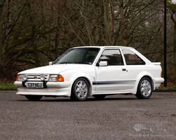 1986 Ford Escort RS Turbo | Ascot Racecourse Sale - 8 April 2023 | Historics Auctioneers
