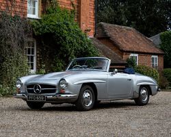 1960 Mercedes-Benz 190 SL | Ascot Racecourse Sale - 8 April 2023 | Historics Auctioneers