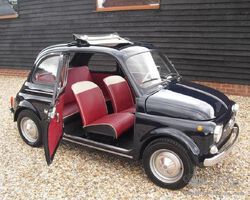 1963 Fiat 500D Transformable | Windsor View Lakes Sale - July 2023 | Historics Auctioneers
