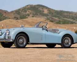 1956 Jaguar XK140 MC Roadster | Pebble Beach Auctions | Gooding & Company