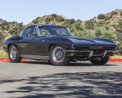 1963 Chevrolet Corvette 327/300HP Sting Ray 'Split Window' Coupe | The Quail Auction | Bonhams