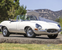 1962 Jaguar E-type Series I 3.8 'Flat Floor' Roadster | The Quail Auction | Bonhams