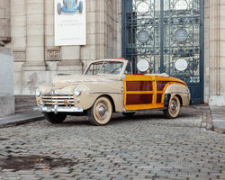 1947 Ford V8 Super Deluxe Sportsman 'Woodie' Convertible   | The Quail Auction | Bonhams