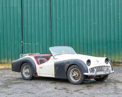 1961 Triumph TR3A Roadster with Hardtop | The Beaulieu Sale | Bonhams | Sept 2-3, 2023
