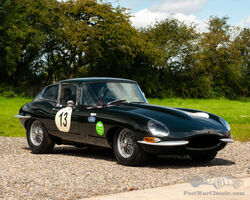 1961 Jaguar E-Type Series 1 3.8-Litre FIA Competition Coupé | Goodwood Revival Sale | Bonhams | 9-10 Sept 2023