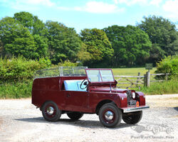 1953 Land Rover Series I 4x4 Royal Review Vehicle | Goodwood Revival Sale | Bonhams | 9-10 Sept 2023