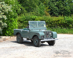 1948 Land Rover Series I 80" 4x4 Utility | Goodwood Revival Sale | Bonhams | 9-10 Sept 2023