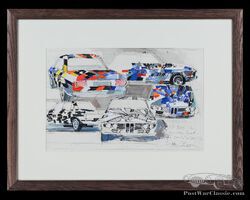BMW Art Car Project Artwork, Dexter Brown | Geared Online | Art, Collectibles and Lifestyle | Ends Oct 6, 2023