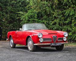 1965 Alfa Romeo 2600 Touring Spider | Bicester Heritage 23rd September 2023 Sale | Historics Auctioneers