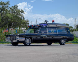 1970 Cadillac Parkway Professional Hightop Ambulance | Audrain Concours Auction | Bonhams