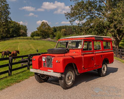 1967 Land Rover Series IIA NADA Six-Cylinder 109 Station Wagon  | Audrain Concours Auction | Bonhams