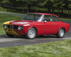 1966 Alfa Romeo Giulia Sprint GT Stepnose "Hot Rod" | Audrain Concours Auction | Bonhams