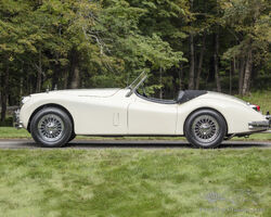 1955 Jaguar XK140 SE Roadster | Audrain Concours Auction | Bonhams