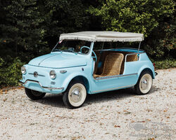1959 Fiat 500 Jolly Beach Car | The Zoute Sale by Bonhams|Cars
