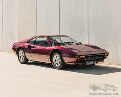1976 Ferrari  308 GTB Vetroresina Coupé | The Zoute Sale by Bonhams|Cars