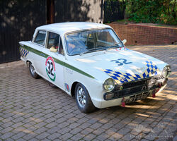 1965 Ford Lotus Cortina Mk. I | Mercedes Benz Worlds Brooklands sale - November 2023 | Historics Auctioneers