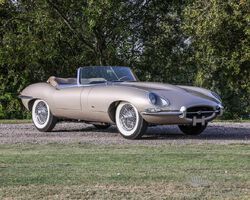 1961 Jaguar E-Type Series I Roadster Flat-floor (3.8 litre) | Mercedes Benz Worlds Brooklands sale - November 2023 | Historics Auctioneers