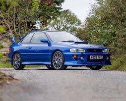2000 Subaru Impreza P1 | Mercedes Benz Worlds Brooklands sale - November 2023 | Historics Auctioneers