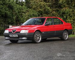 1990 Alfa Romeo 164 3.0 | Mercedes Benz Worlds Brooklands sale - November 2023 | Historics Auctioneers
