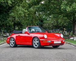 1990 Porsche 911 / 964 Carrera 2 Convertible | Mercedes Benz Worlds Brooklands sale - November 2023 | Historics Auctioneers